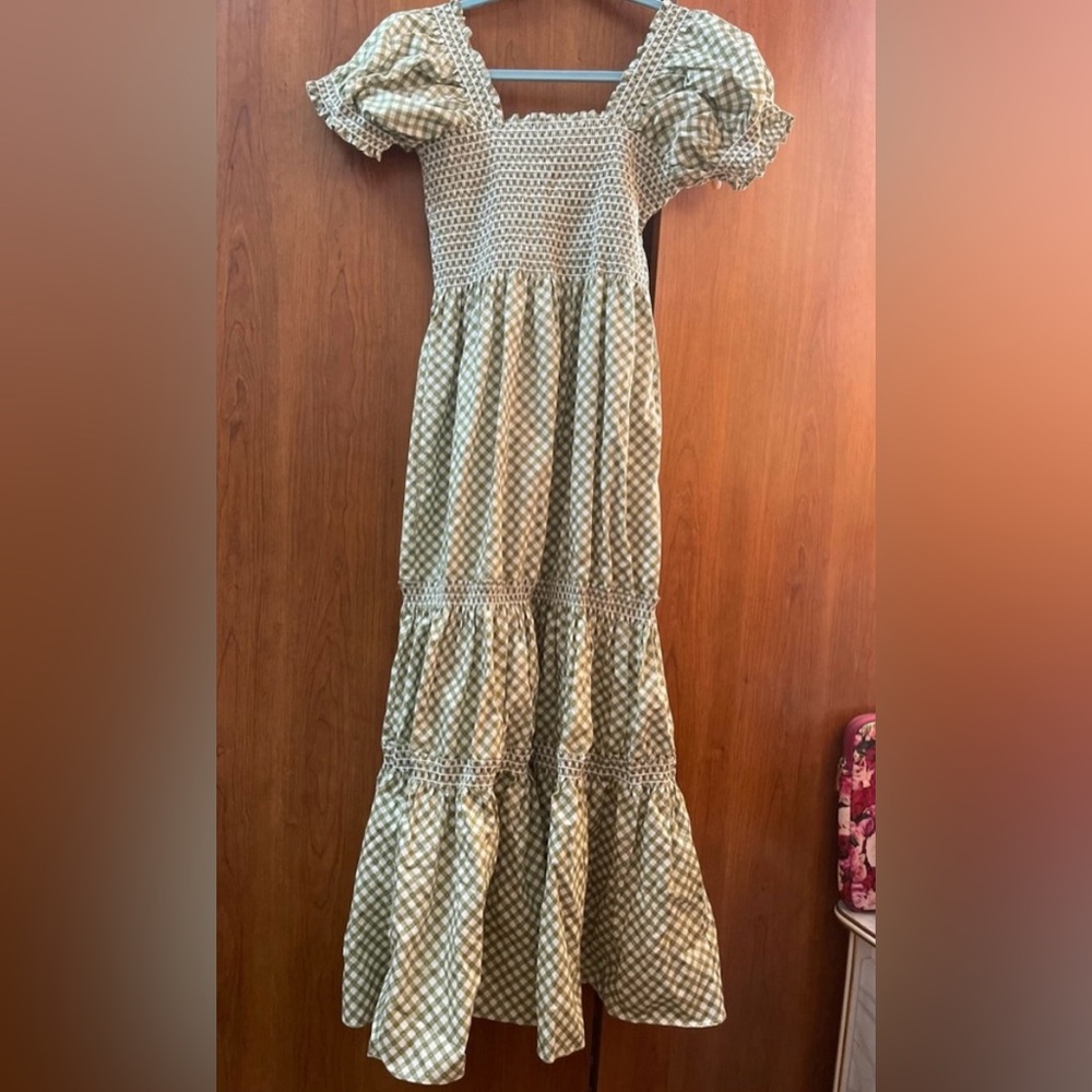 Gorgeous Gingham Plaid Picnic Twirl Dress